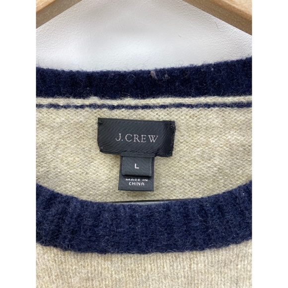 J. Crew Crew Neck Men's Long Sleeve Sweater Size L - Picture 6 of 8
